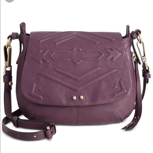Sanctuary Handbags - Sanctuary purple indie saddle flap crossbody
